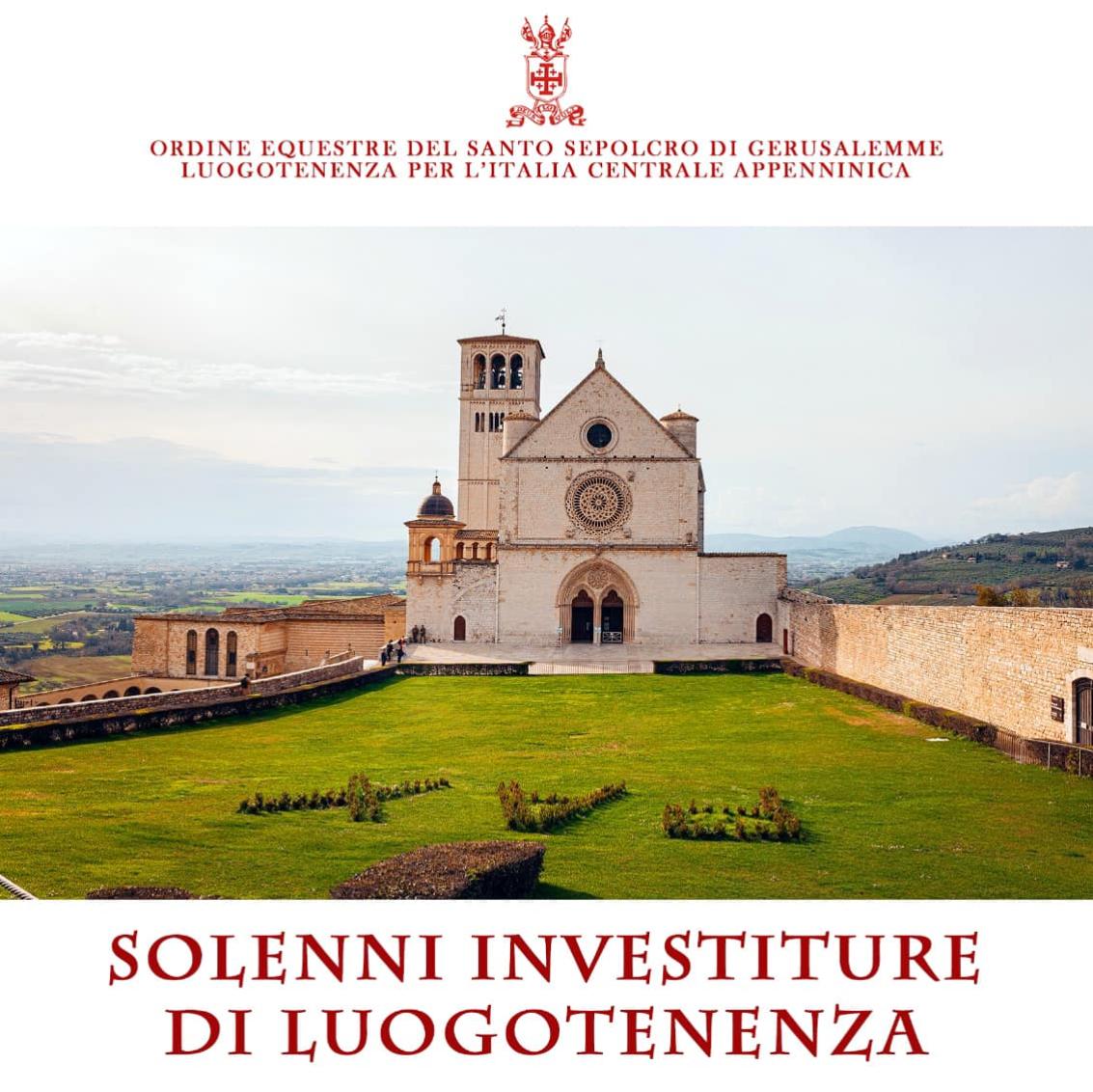 Investiture Assisi 2024